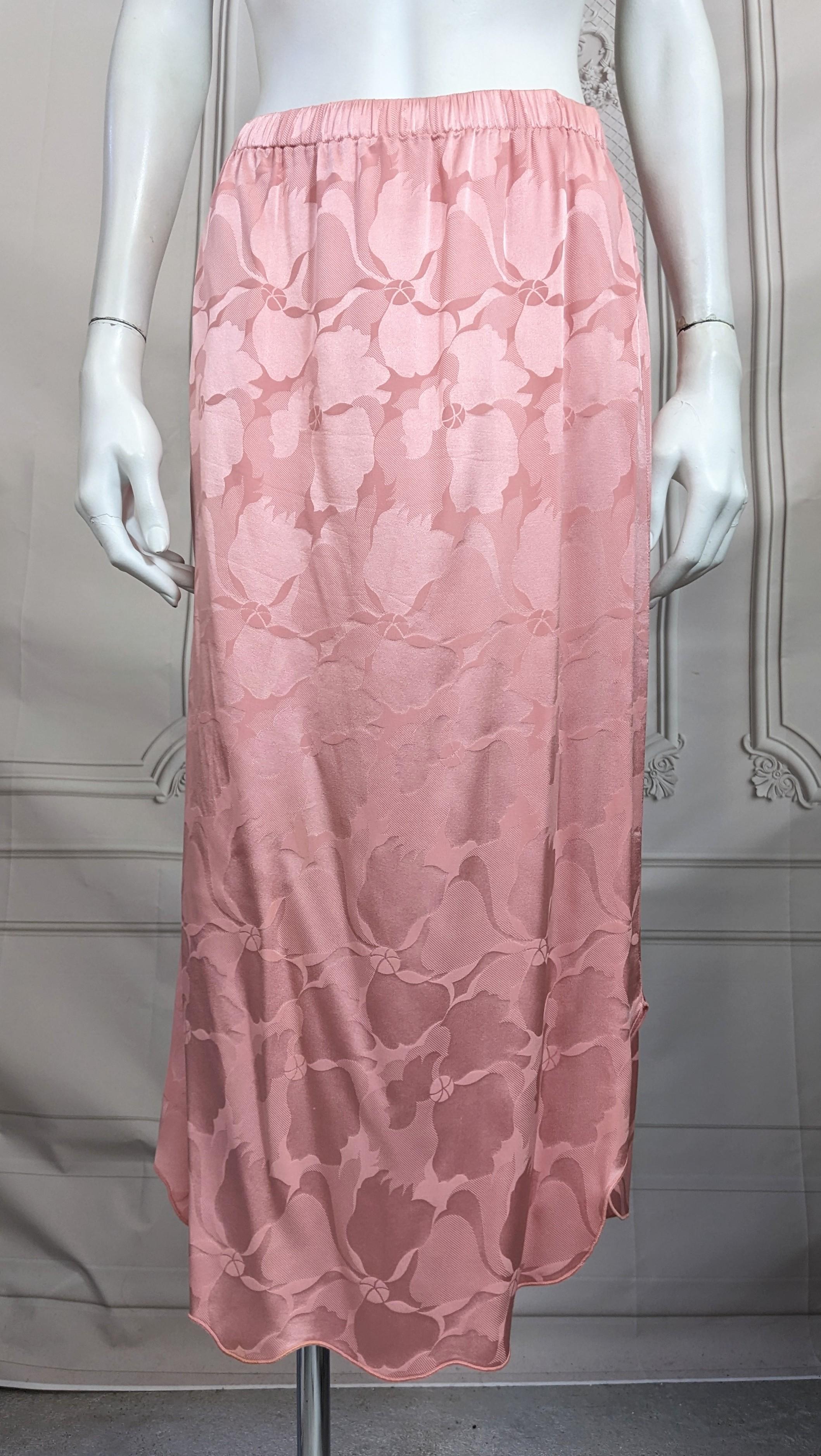 Ensemble en crêpe de soie jacquard en vente 8