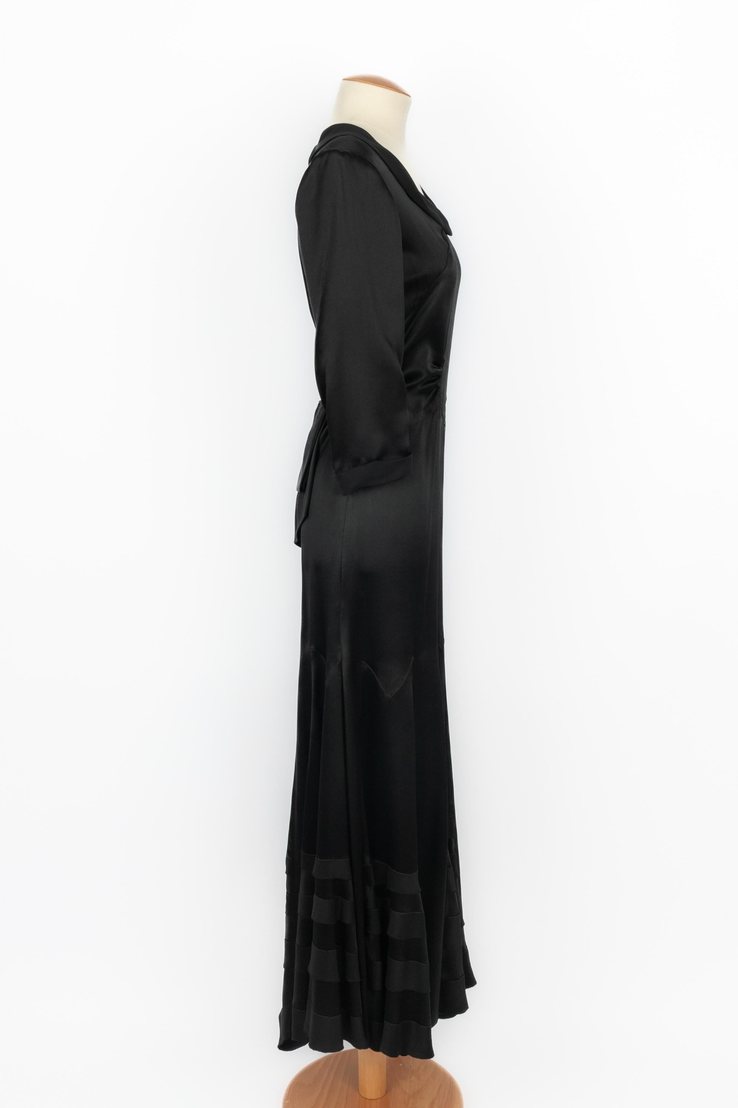 Robe en soie des années 1930 Pour femmes en vente