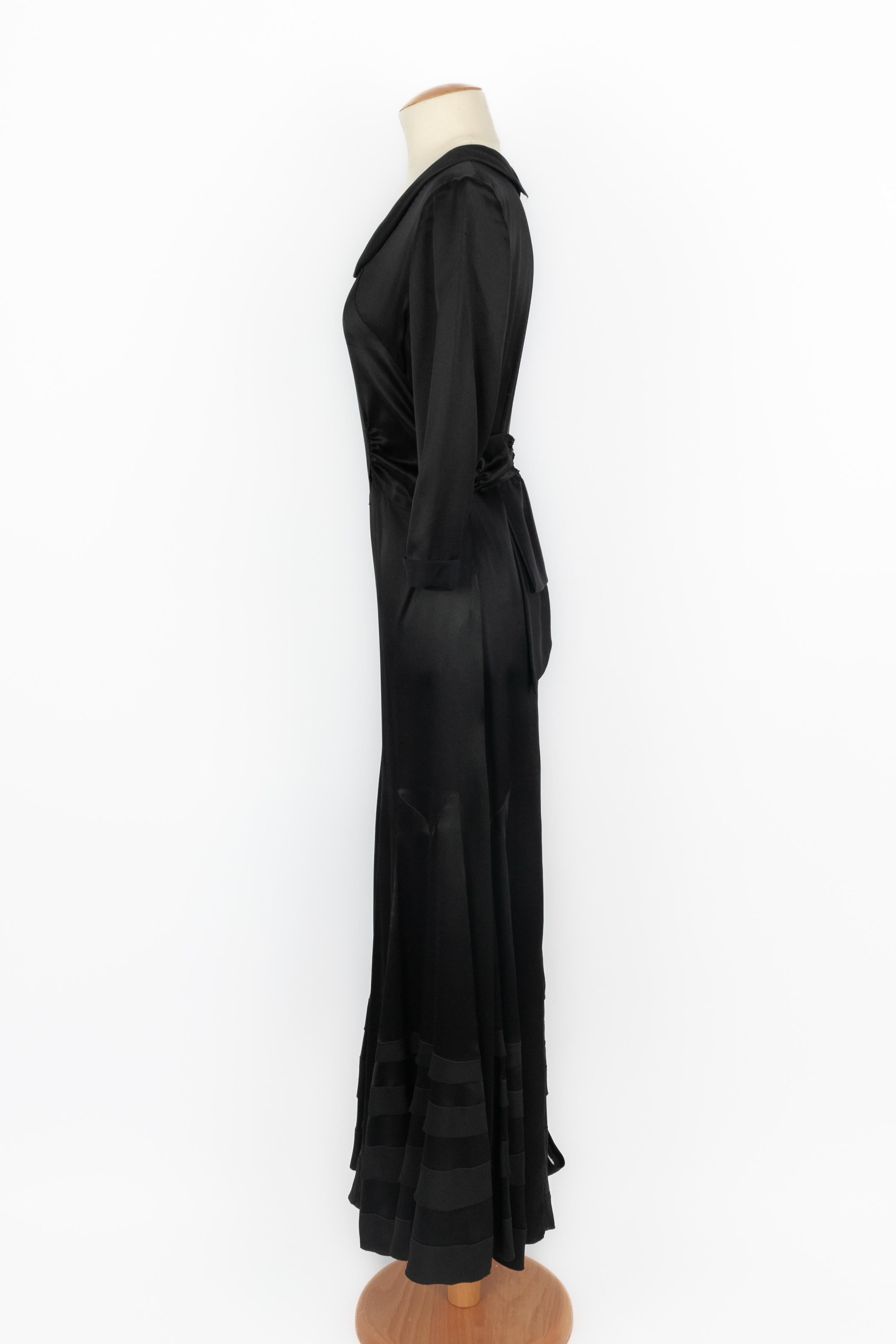 Robe en soie des années 1930 en vente 2