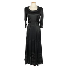 Silk dress 1930s