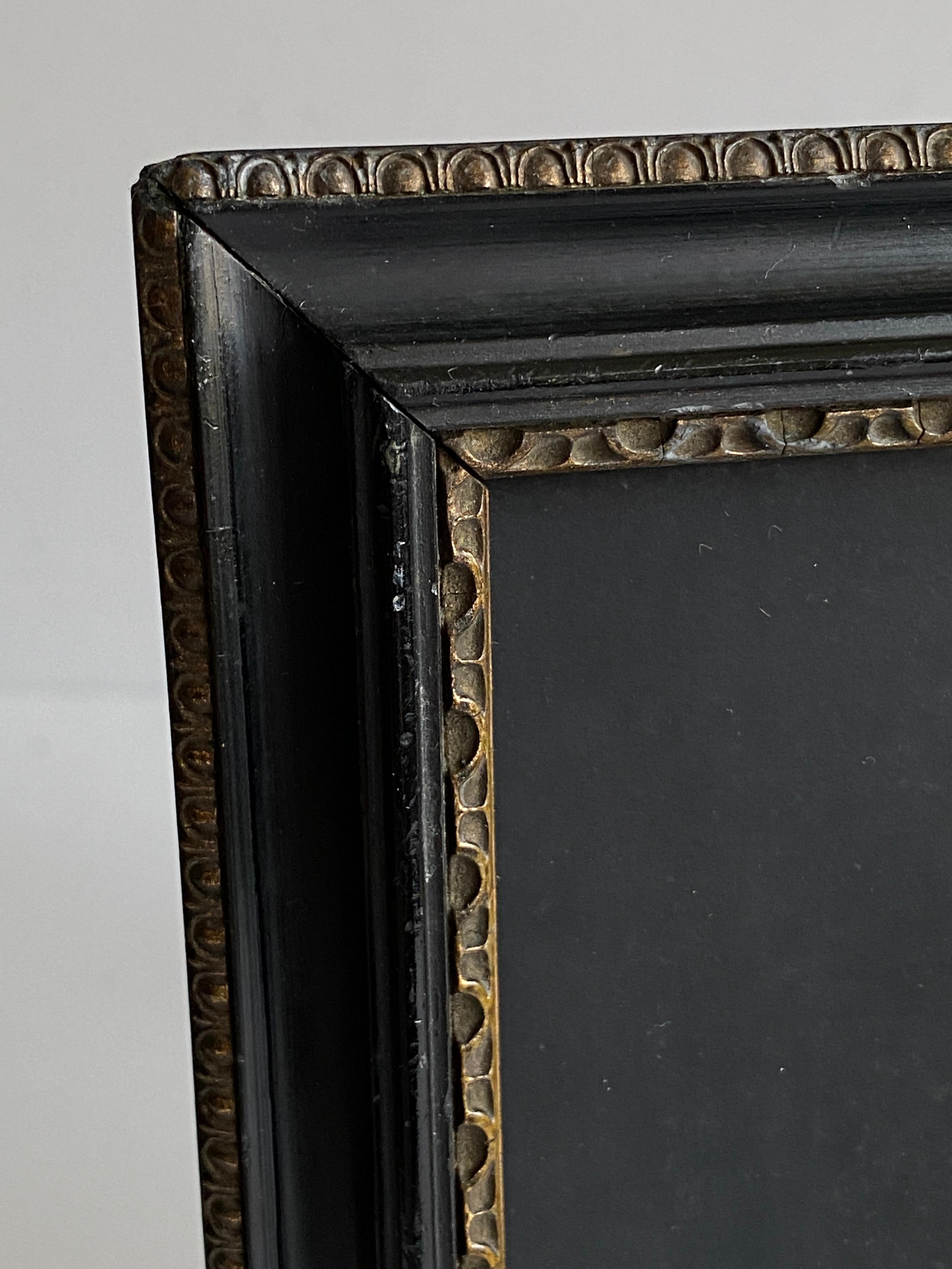 Panneau d'image monté en broderie à l'aiguille sur soie 19e siècle en vente 4
