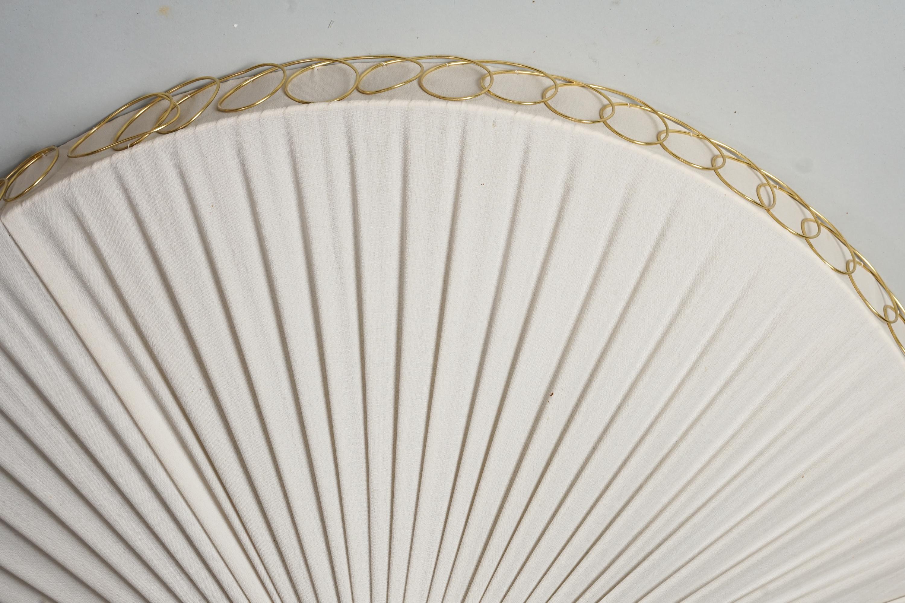 Finnish Silk Flush Mount, Finland, 1950s