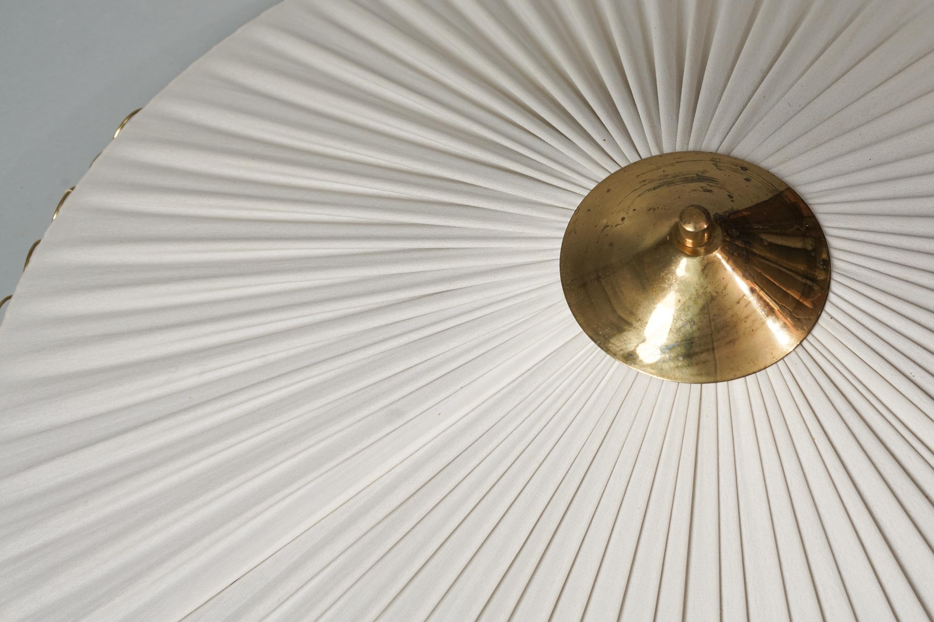 Silk Flush Mount, Finland, 1950s In Good Condition In Helsinki, Uusimaa