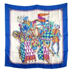 Silk Gucci Scarf Horse New Never Worn 1990s
