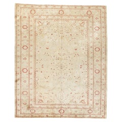 Silk Haji Jalili Tabriz Rug 4'2'' x 5'1''