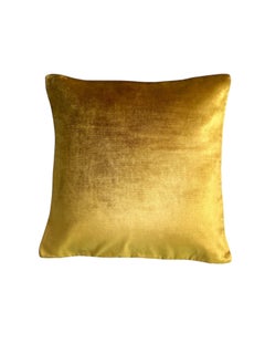 Juego de Cojines de Terciopelo Tejido a Mano de Seda con Motivo de Clavel Otomano