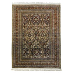 Alfombra Hereke de Seda 4'5'' x 6'0''