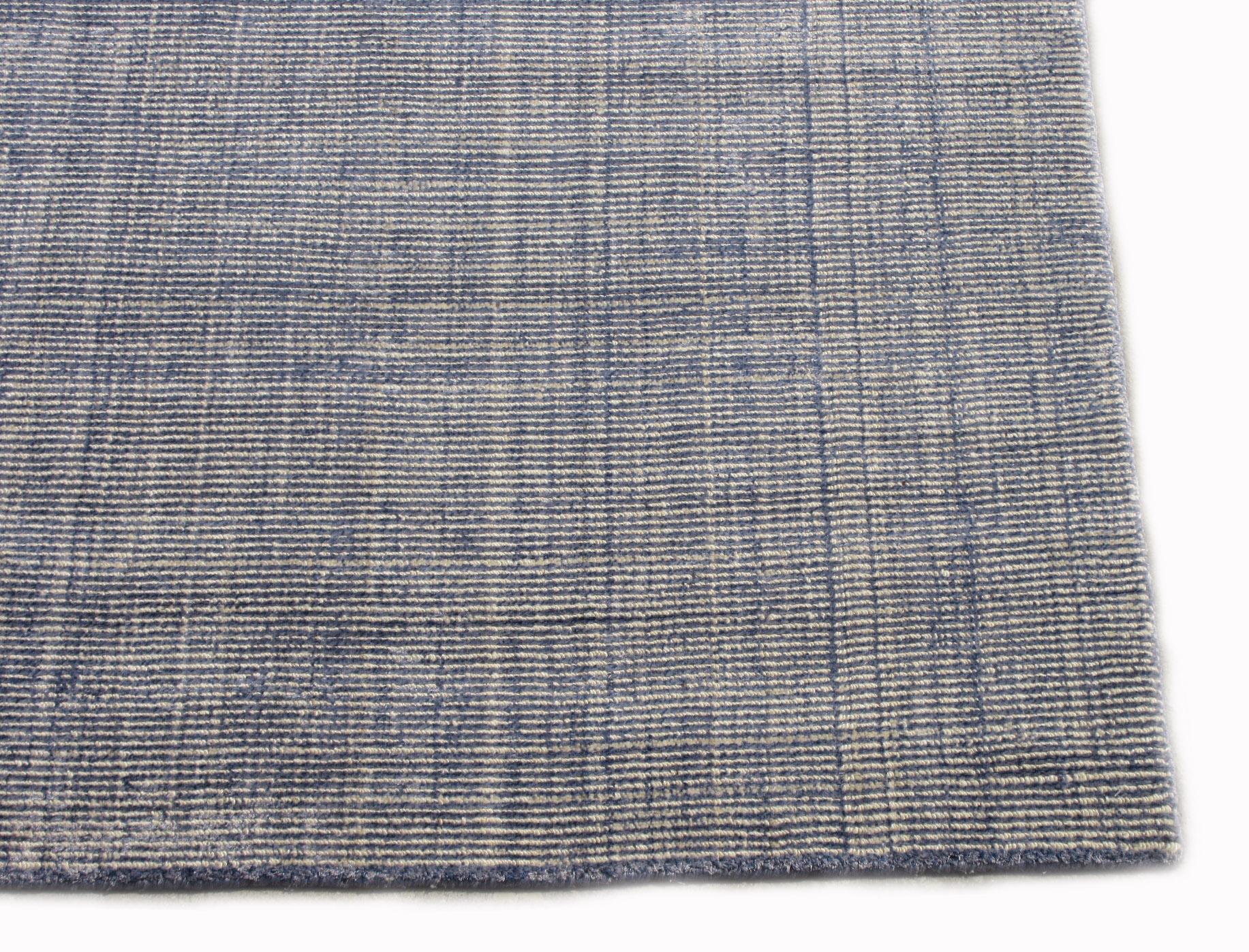 Contemporary Silk High-Low Modern Rug For Sale