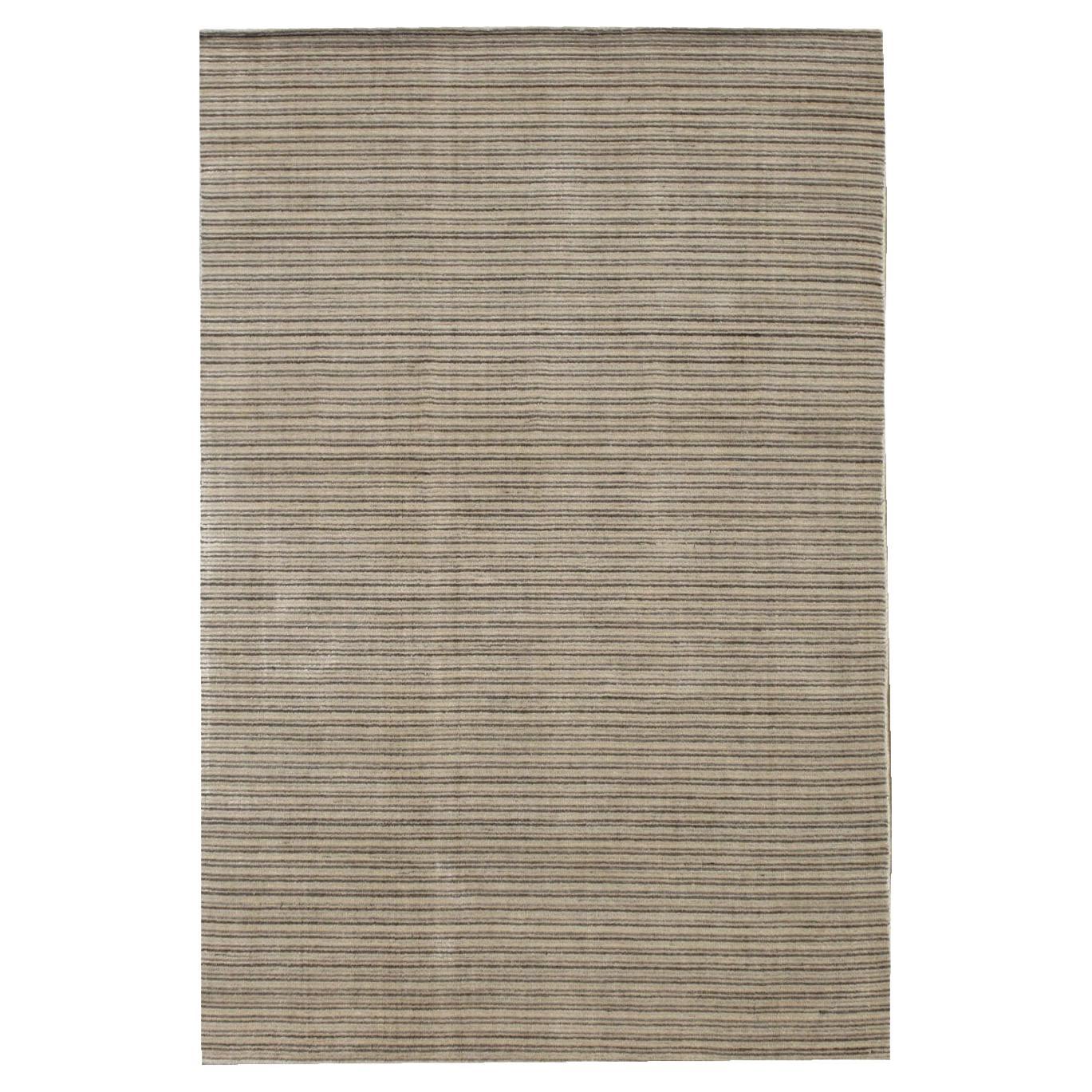 Tappeto moderno High-Low in seta