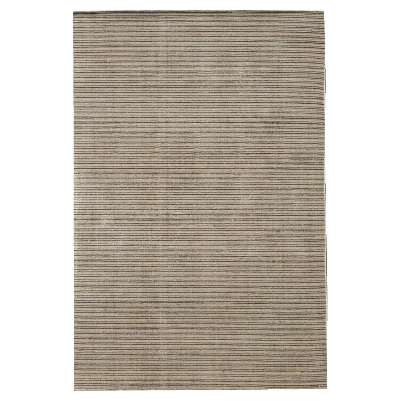 Silk High-Low Modern Rug