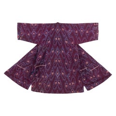 Silk Ikat Chapan, Tajikstan, Late 19th Century.