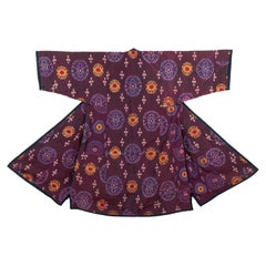 Silk Ikat Chapan, Tajikstan, Late 19th Century.