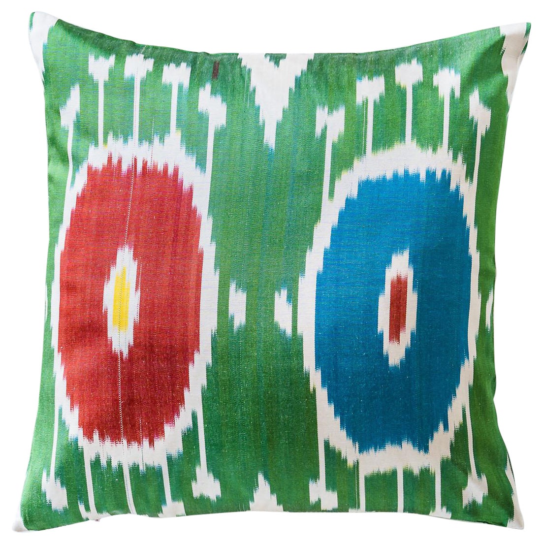 Cuscino Ikat in seta