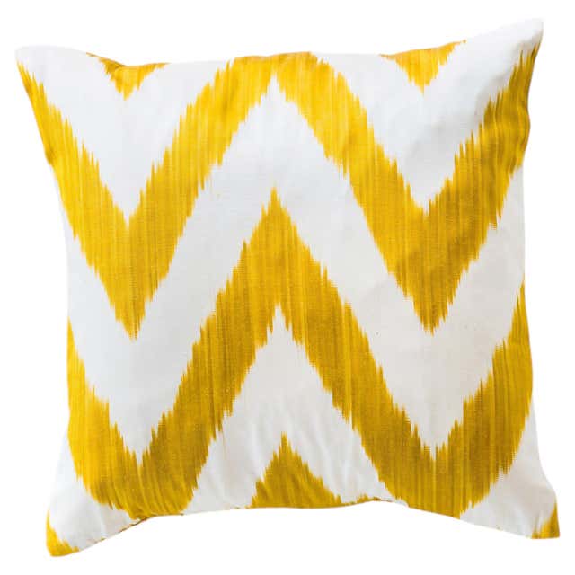 Handmade Kashmiri Crewel Zebra Pattern Wool Pillow Cover Global Chic 18 ...