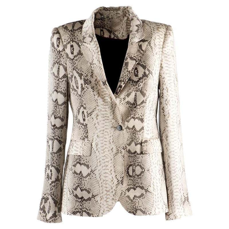 Escada Couture Ivory Smoking Jacket For Sale at 1stDibs | smoking ivory