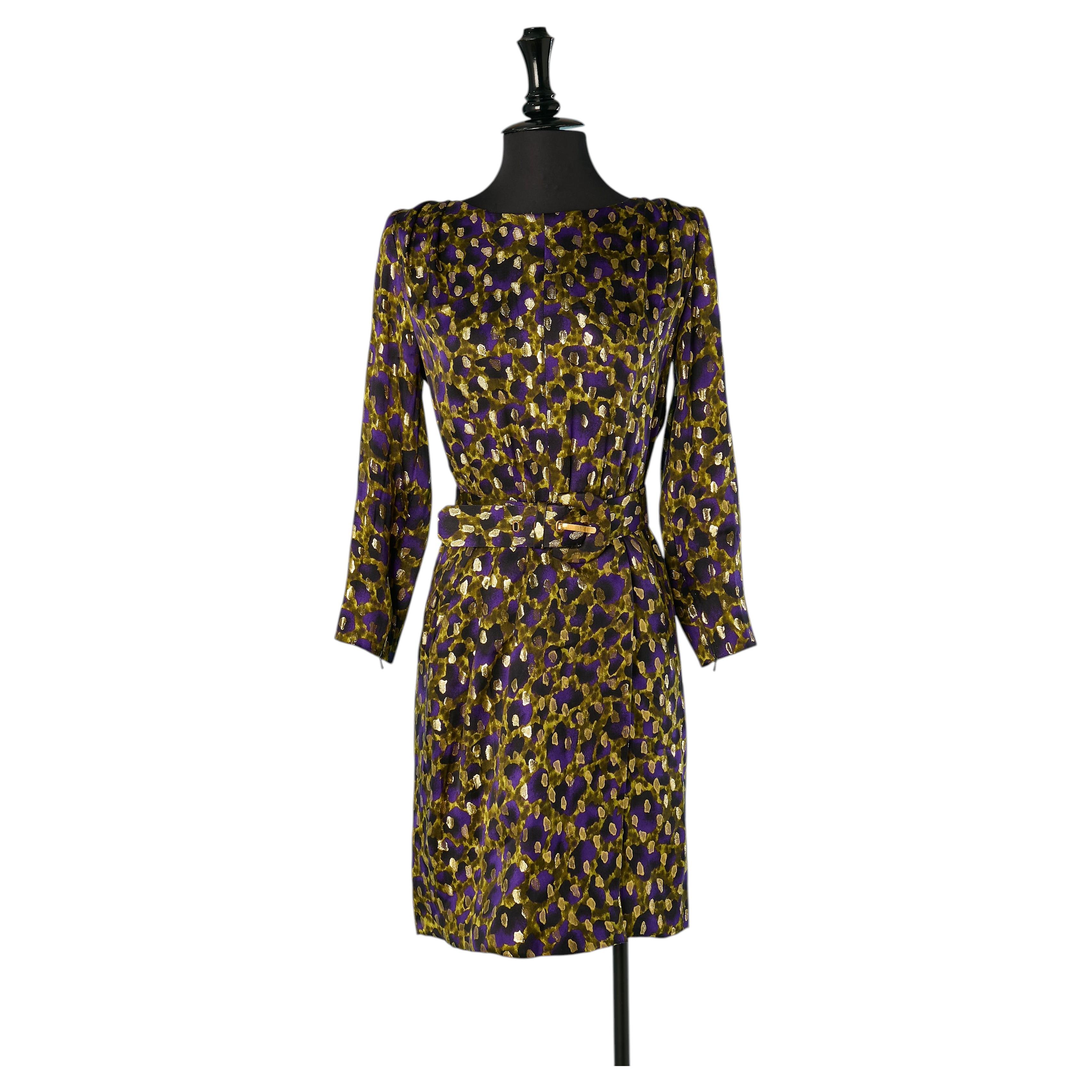 Robe de cocktail en jacquard de soie à lurex GIVENCHY Nouvelle Boutique