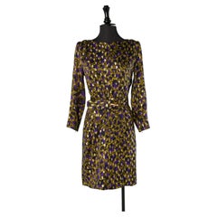 Silk jacquard lurex cocktail dress GIVENCHY Nouvelle Boutique