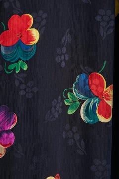 Silk jacquard printed dress Ungaro Ter