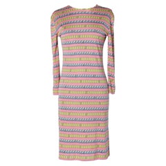 Silk jersey printed dress Emilio Pucci