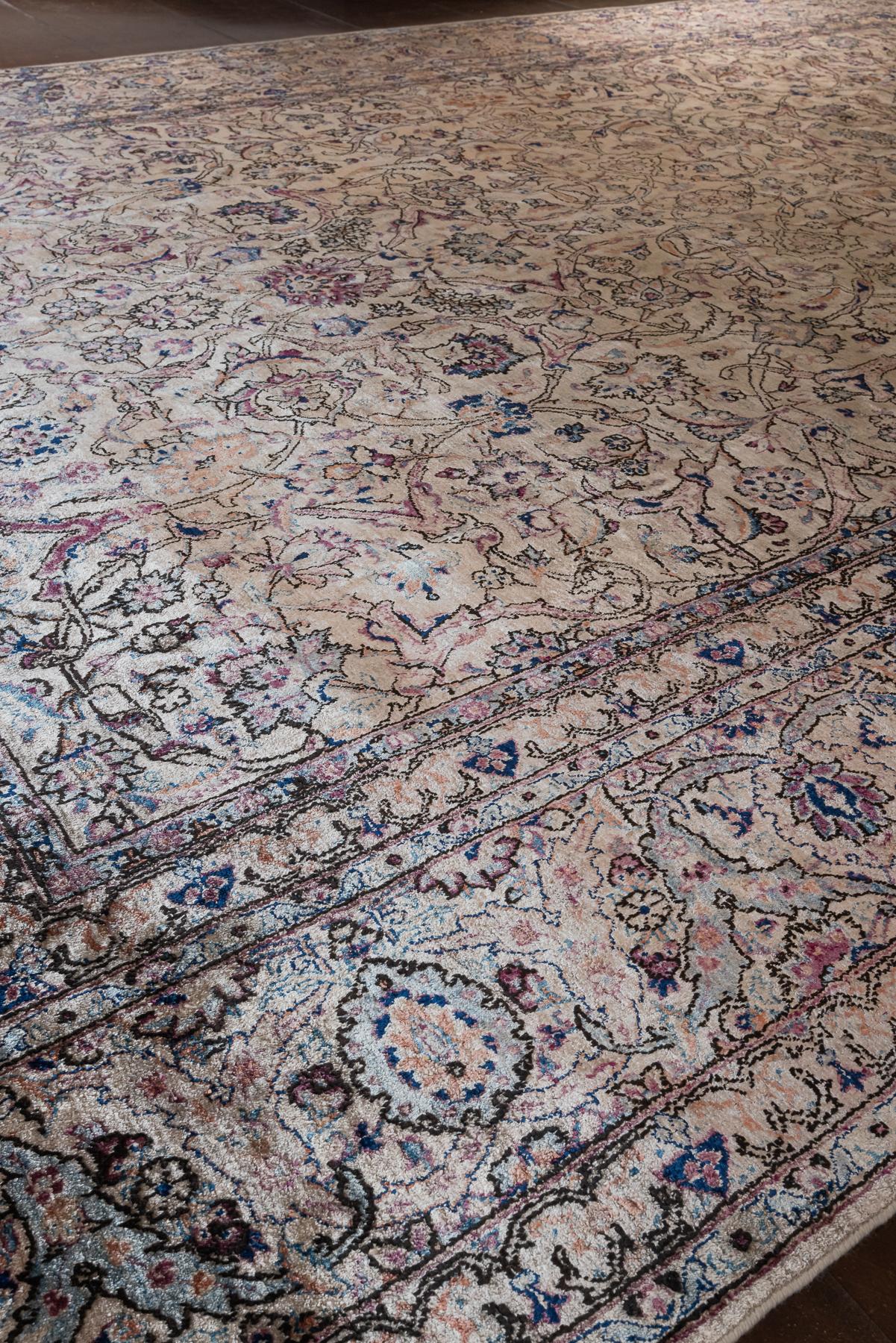 Silk Kashan Carpet For Sale 4