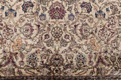 Silk Persian Kashan Carpet
