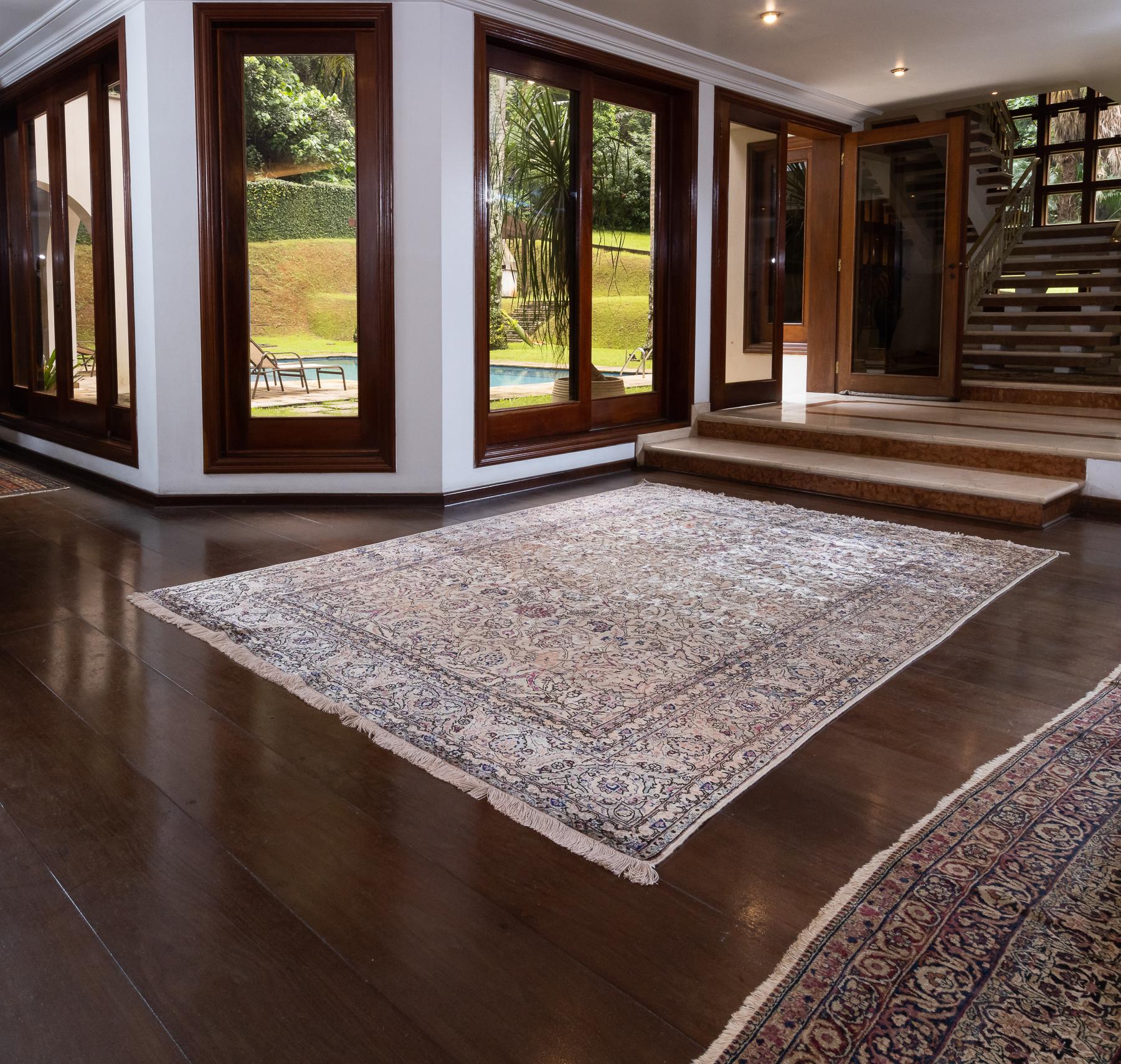 Silk Kashan Carpet For Sale 3