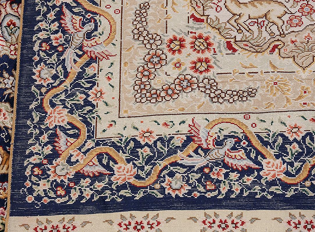 Nazmiyal Collection Silk Modern Chinese Rug. 9 ft x 11 ft 9 in (2.74 m x 3.58 m) For Sale 13