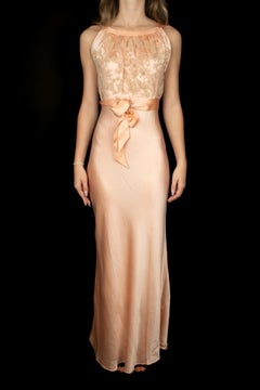 Silk négligé 1940s
