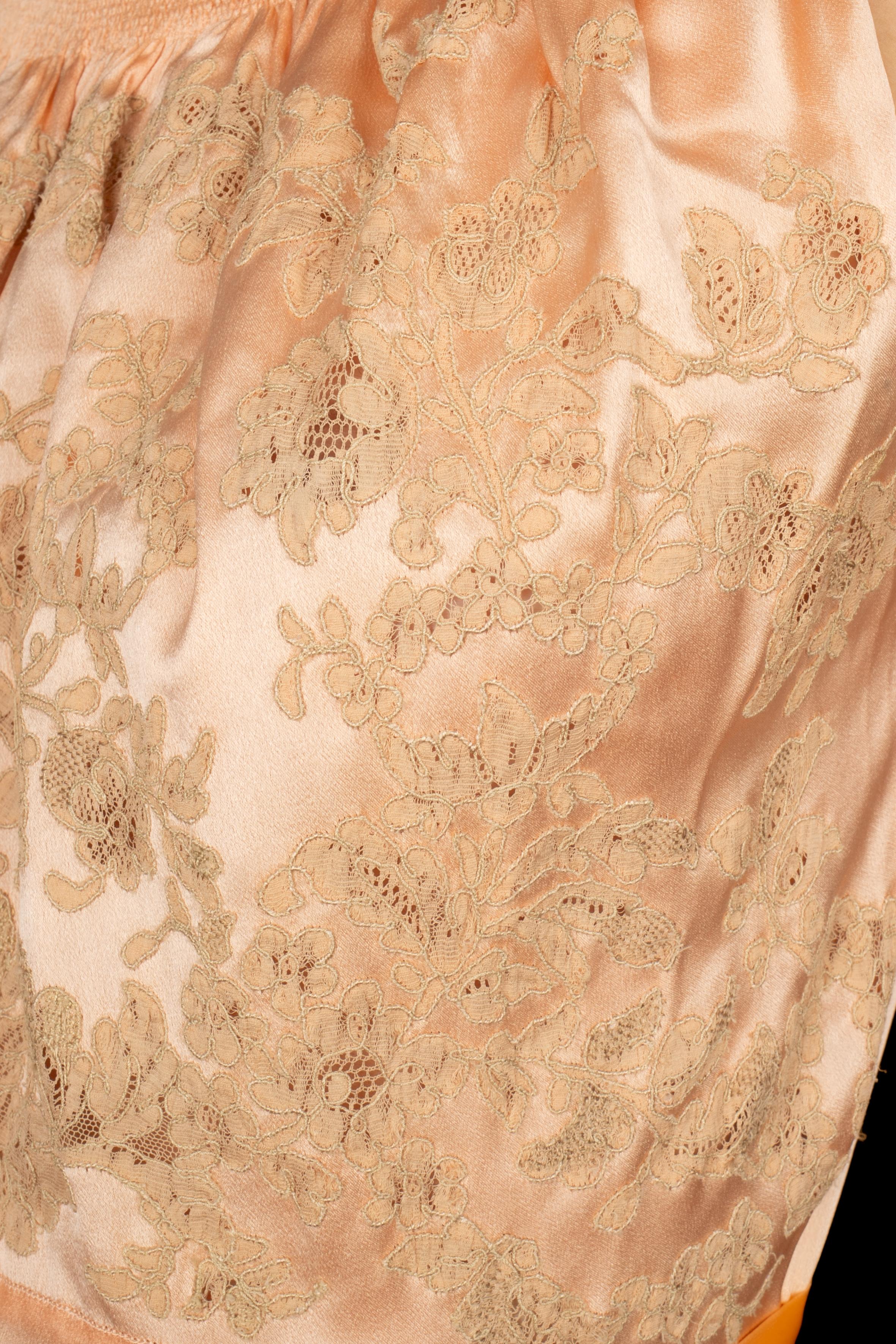 Silk négligé 1940s im Angebot 1
