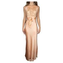 Silk négligé 1940s