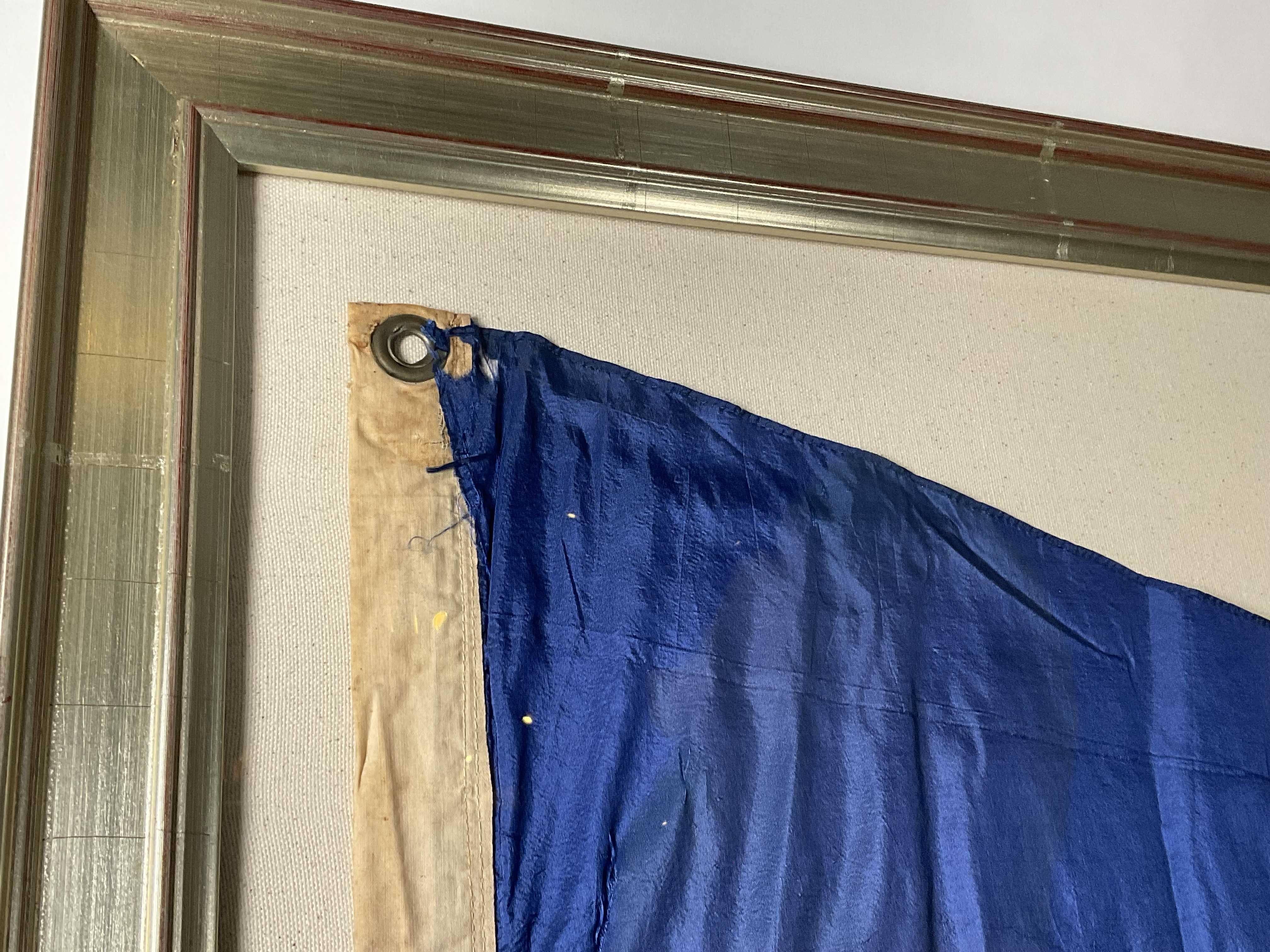 North American Silk New York Yacht Club Burgee from Yacht Corsair For Sale