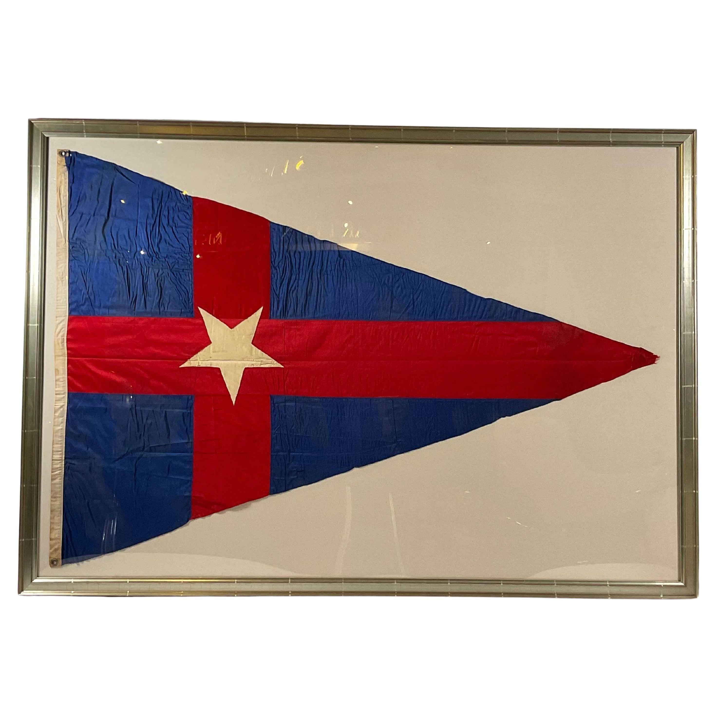 Silk New York Yacht Club Burgee from Yacht Corsair