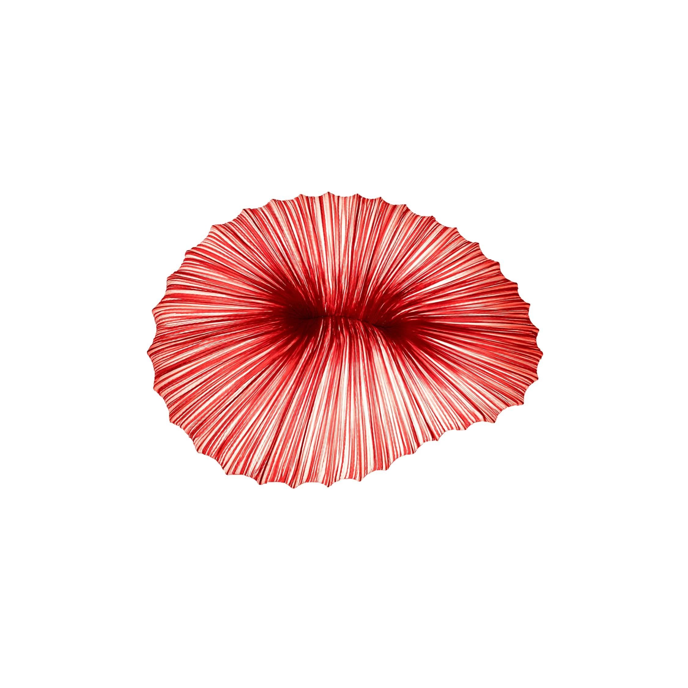 Lampada da parete e da soffitto in seta e metallo 