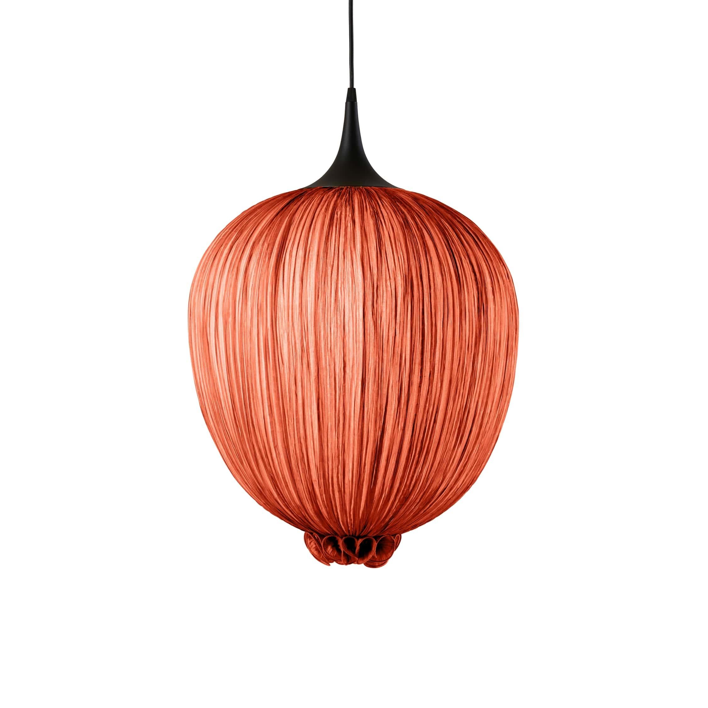 Lampe à suspension « Dippa » en soie sur métal par Aqua Creations en vente 2