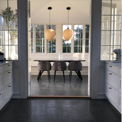 Silk over Metal "Dippa" Pendant Lamp by Aqua Creations