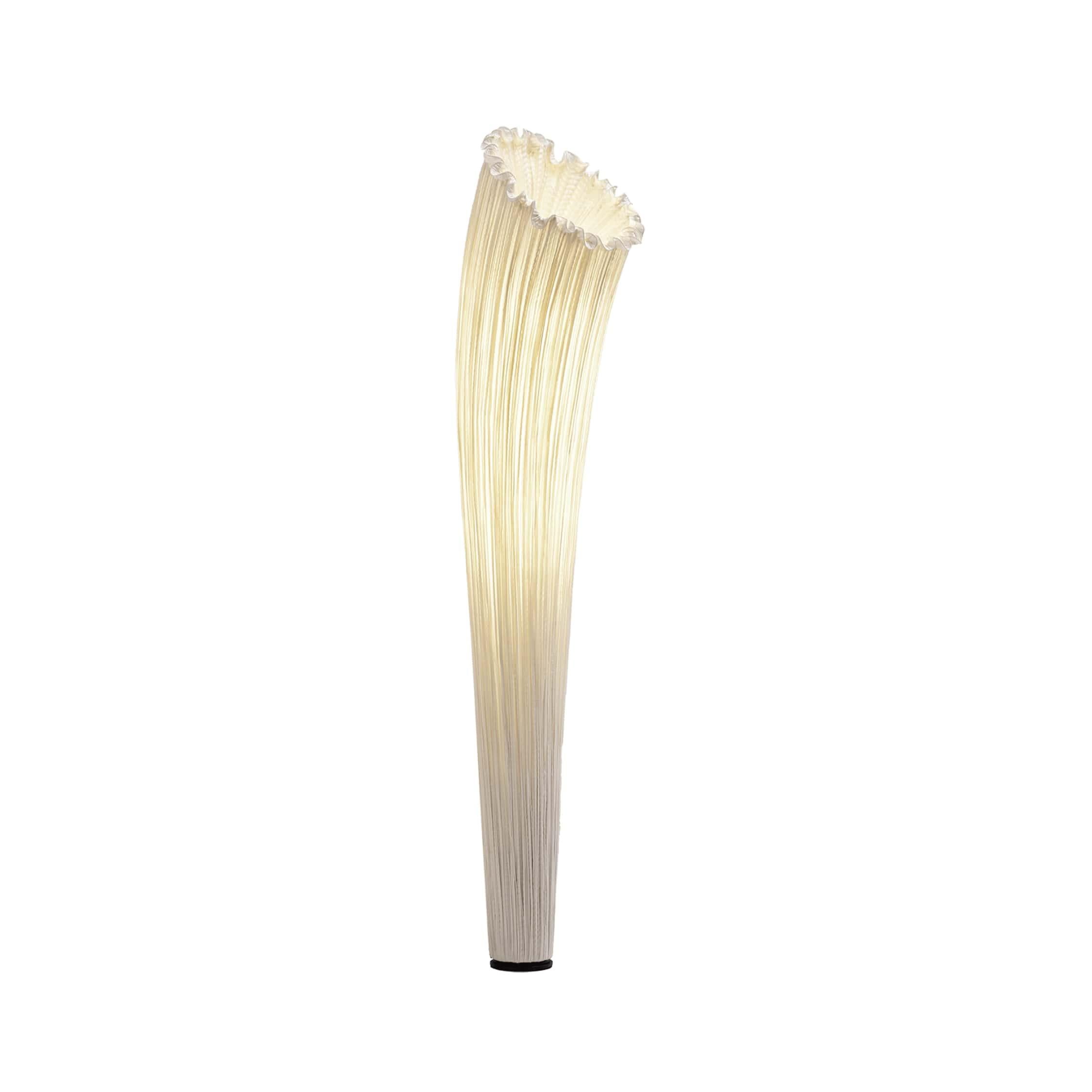 Seide über Metall „ „Horn““ Stehlampe von Aqua Creations im Angebot 10