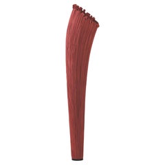 Silk over Metal "Horn" Floor Lamp by Aqua Creations