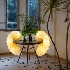 Silk over Metal "Same Same" Table and Shelf Lamp by Aqua Creations