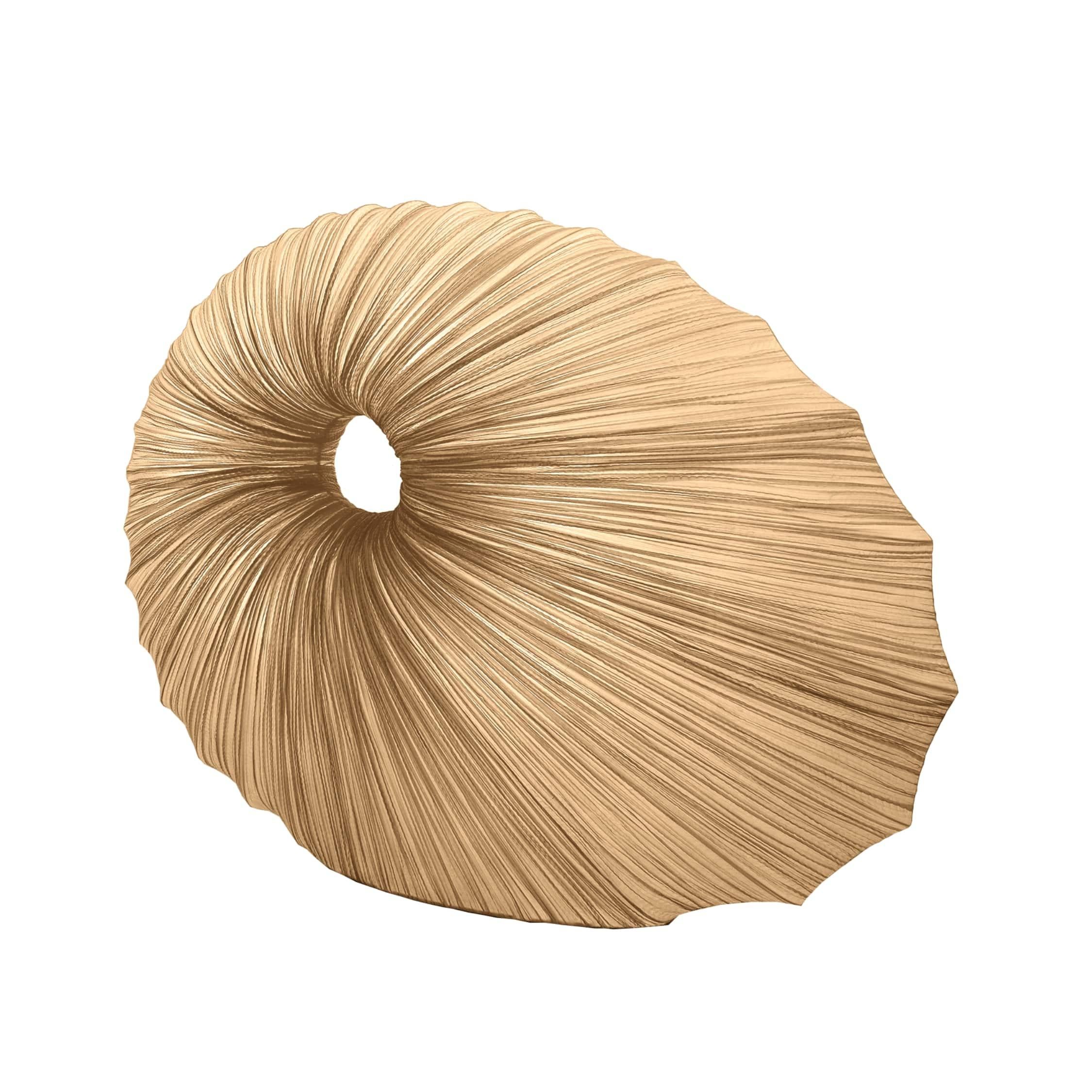Lampada da parete e da soffitto in seta e metallo 