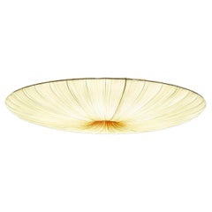 Silk over Metal "Stand By" Pendant Lamp 95 in / 240 cm