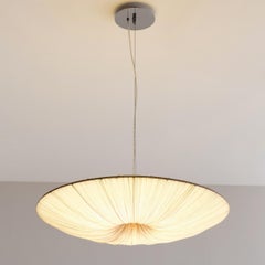 Lámpara Colgante "Stand By" de Seda sobre Metal 24 in / 60 cm