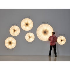 Lámpara de Pared y Techo "Stand By" de Seda sobre Metal 24 in / 60 cm