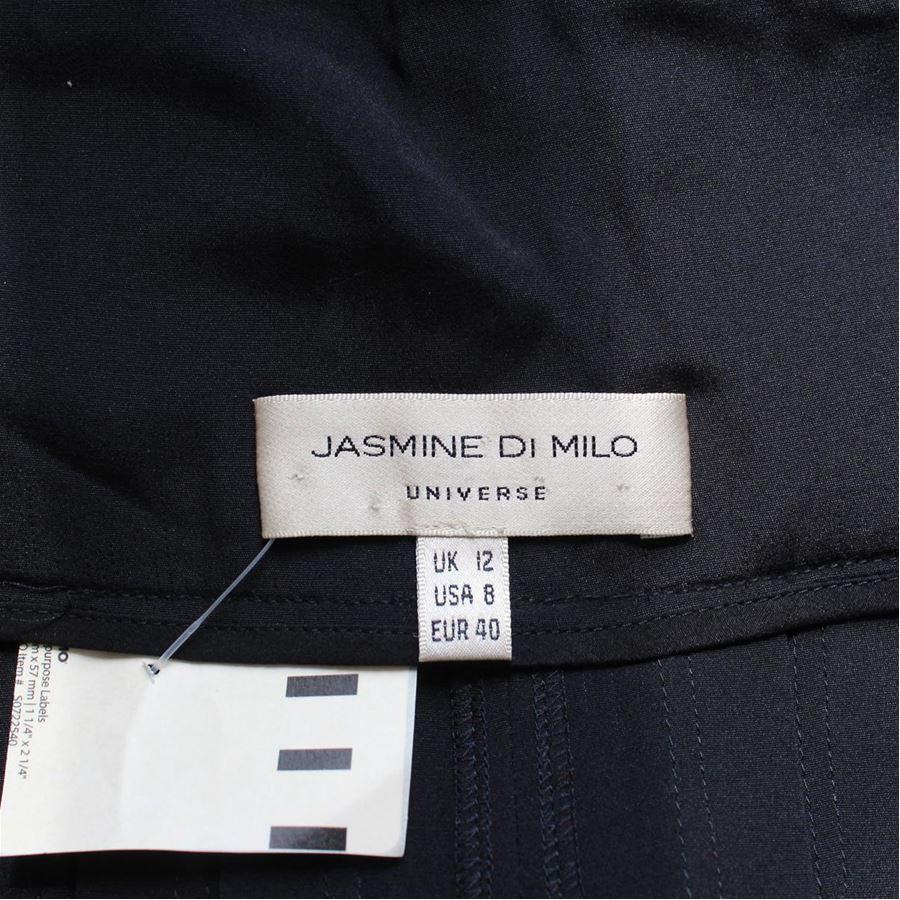 Jasmine di Milo Silk Pants size 40 In Excellent Condition For Sale In Gazzaniga (BG), IT
