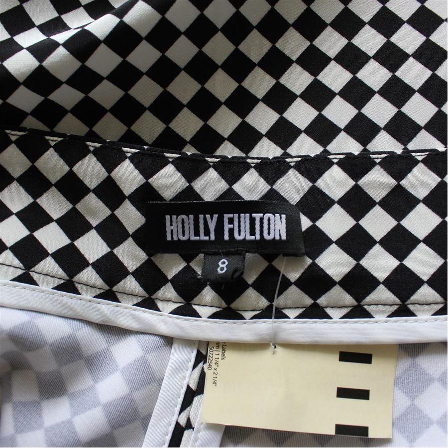 Holly Fulton Seidenhose Größe 40 im Zustand „Hervorragend“ im Angebot in Gazzaniga (BG), IT