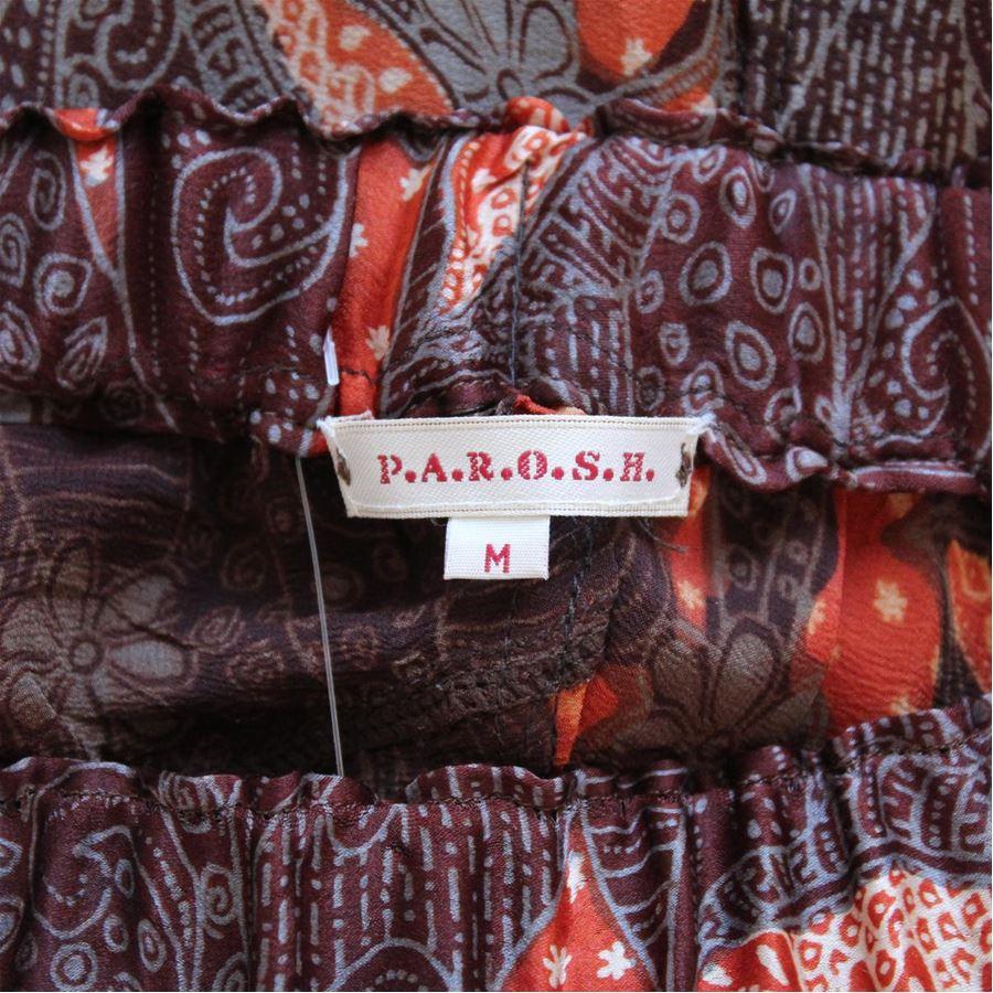 Women's P.a.r.o.s.h. Silk pants size M For Sale