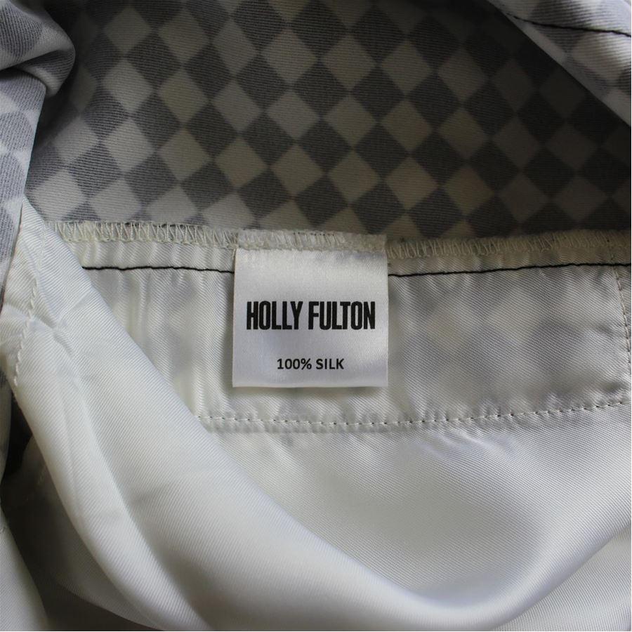 Black Holly Fulton Silk Pants size 40 For Sale