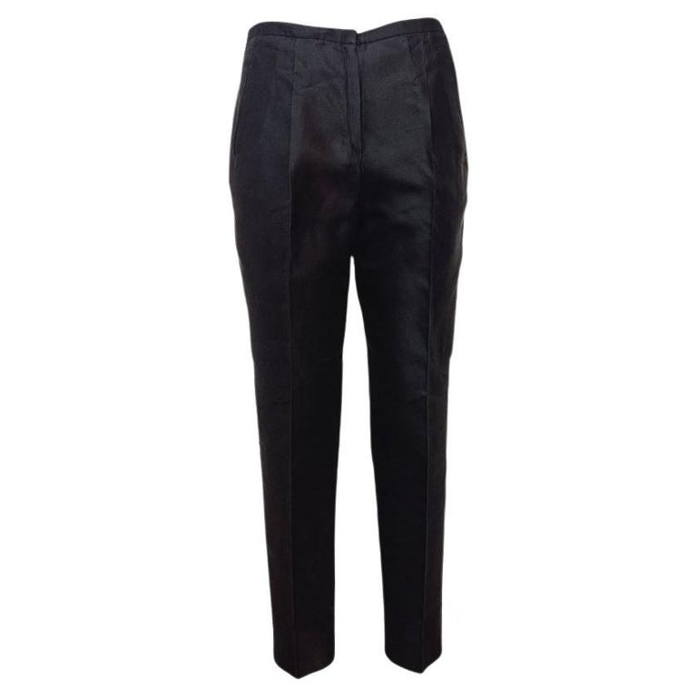 Valentino Vintage Navy Blue High Waisted Pleated Trousers For Sale at  1stDibs | navy pleated trousers, vintage pleated trousers, vintage pleated  pants