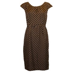 Silk Polka dot dress by Marilyn Moore