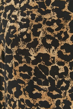 Silk printed cocktail dress and beadwork  BILL BLASS DRESS