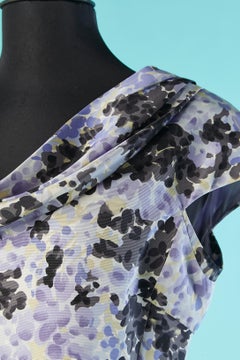 Silk printed cocktail dress Christian Dior